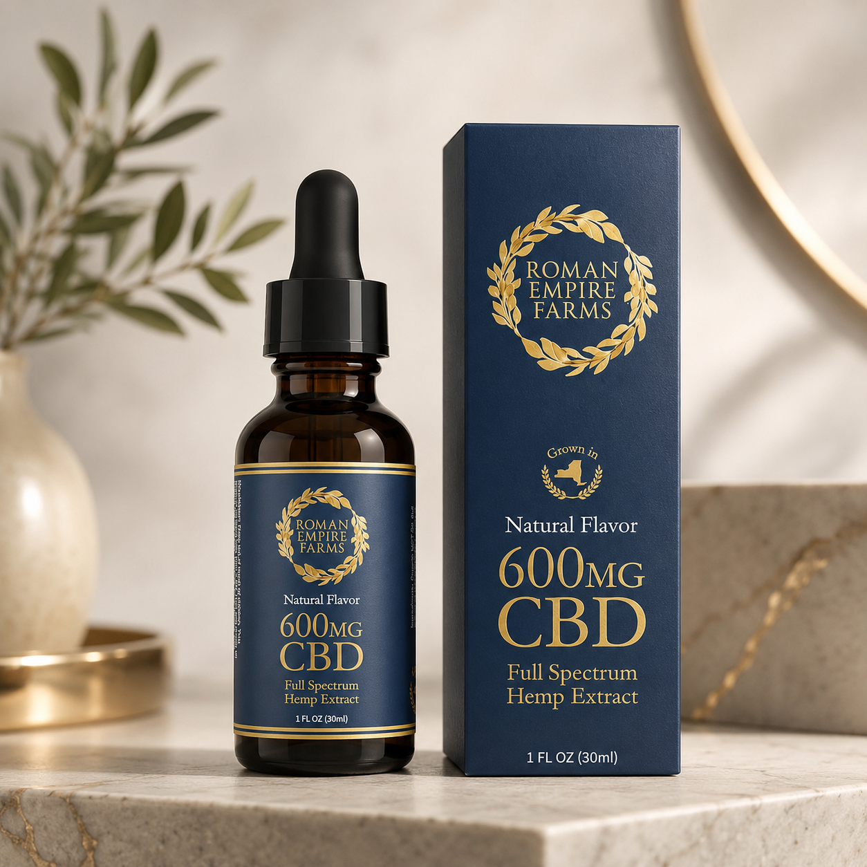 600mg CBD Full Spectrum Hemp Extract